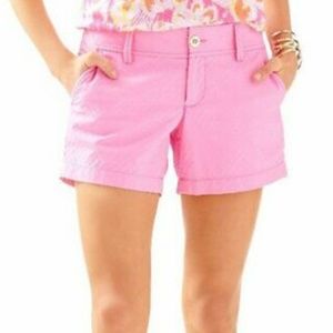 LILLY PULITZER PINK CALLAHAN SHORTS!